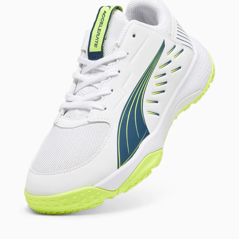 PUMA Accelerate Hallensportschuhe Teenager 107675_01 / weiss