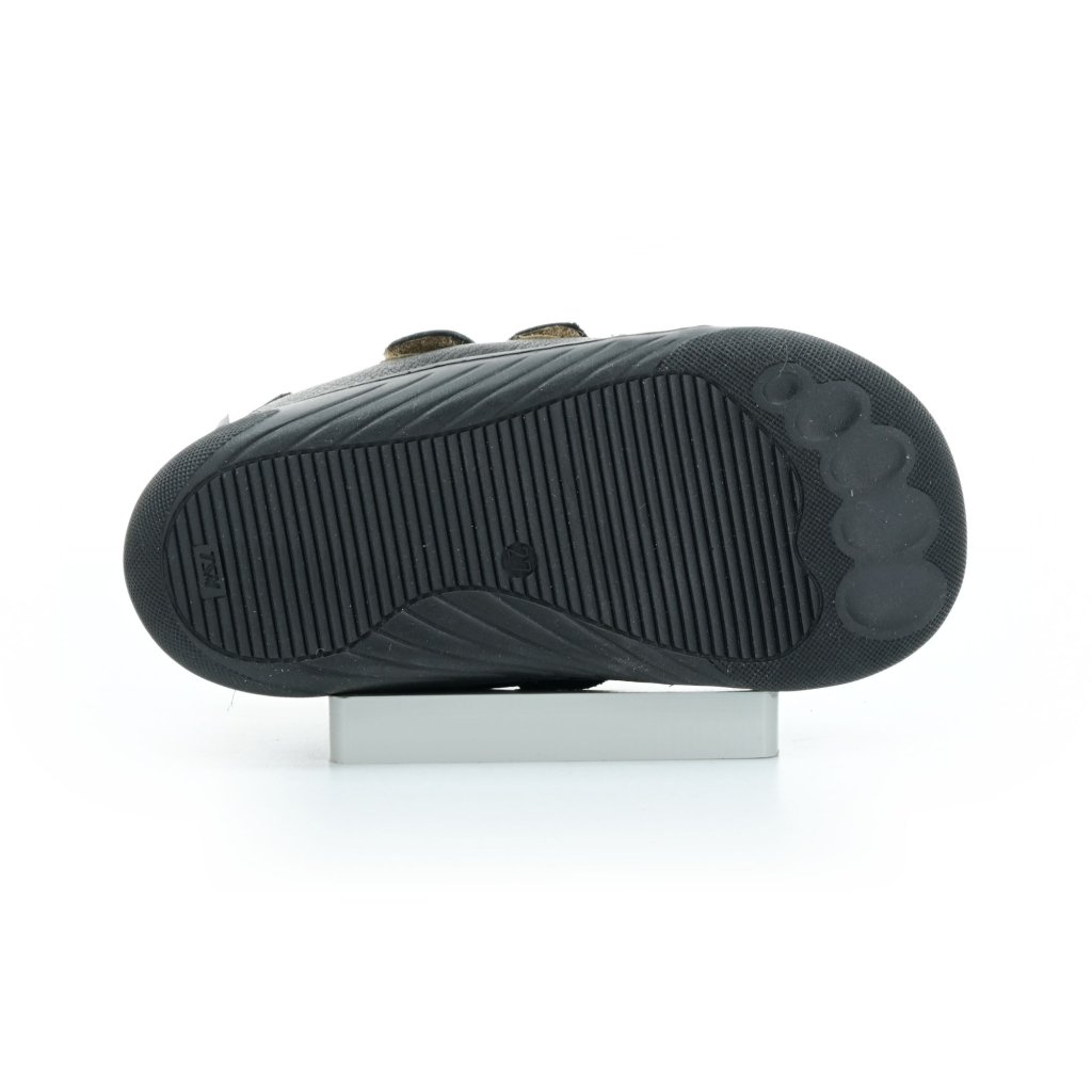Pegres SBF60F schwarze ganzjährige Barfußhalbschuhe