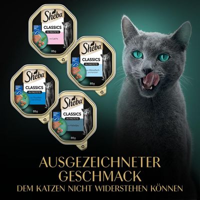 Megapack Sheba Varietäten Schälchen 24 x 85 g