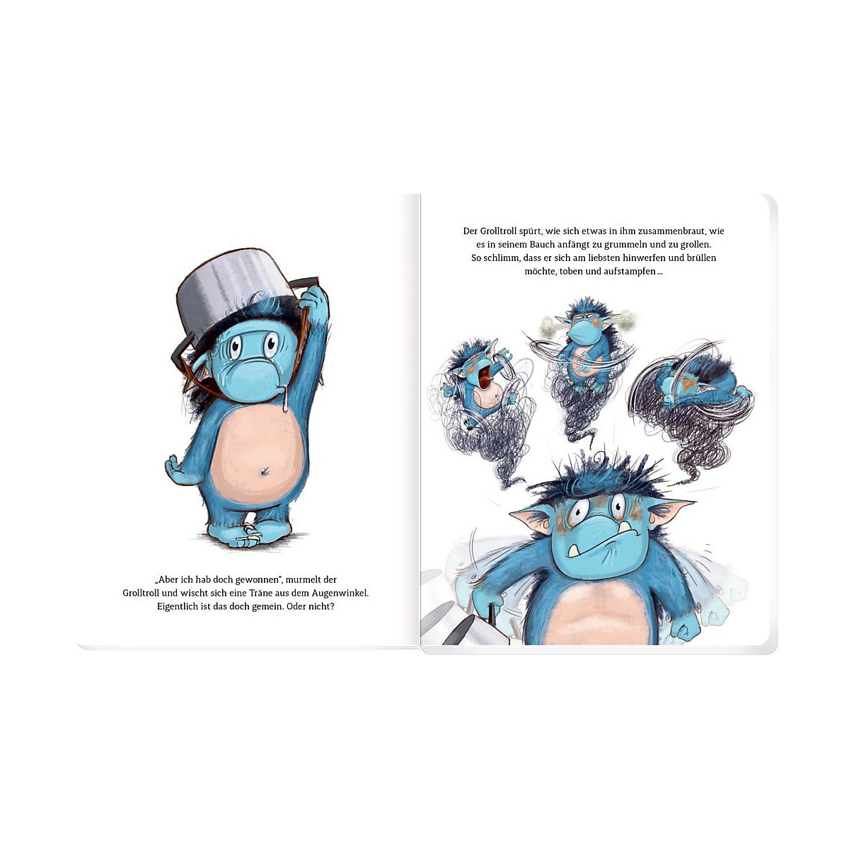 Der Grolltroll ... will Erster sein! (Pappbilderbuch)