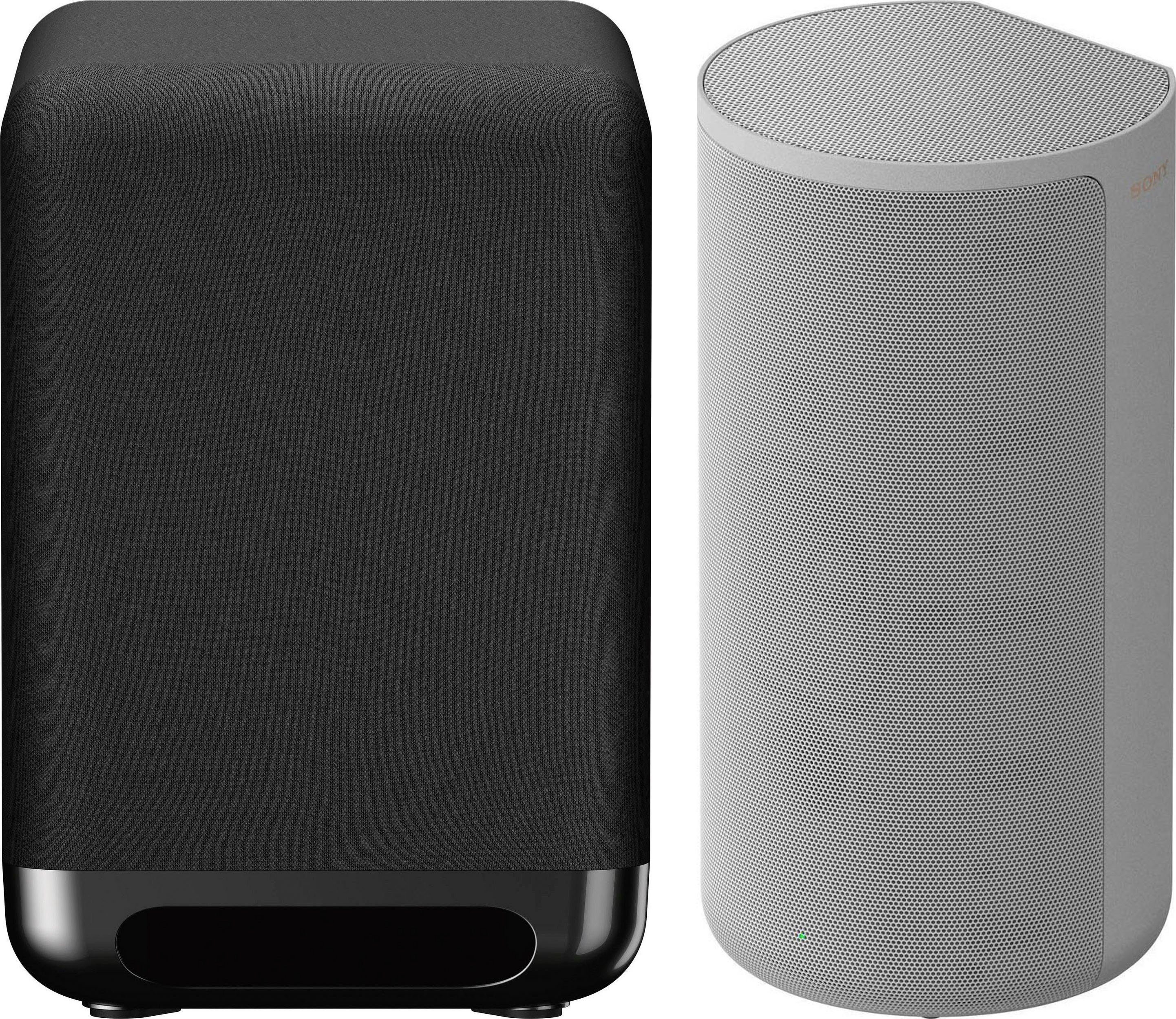Sony HTA9 + SASW5 7.1.4 Lautsprechersystem (Bluetooth, LAN (Ethernet), WLAN, 804 W, 4.0.4 Dolby Atmos, 360° Spatial Sound Mapping-Technologie)