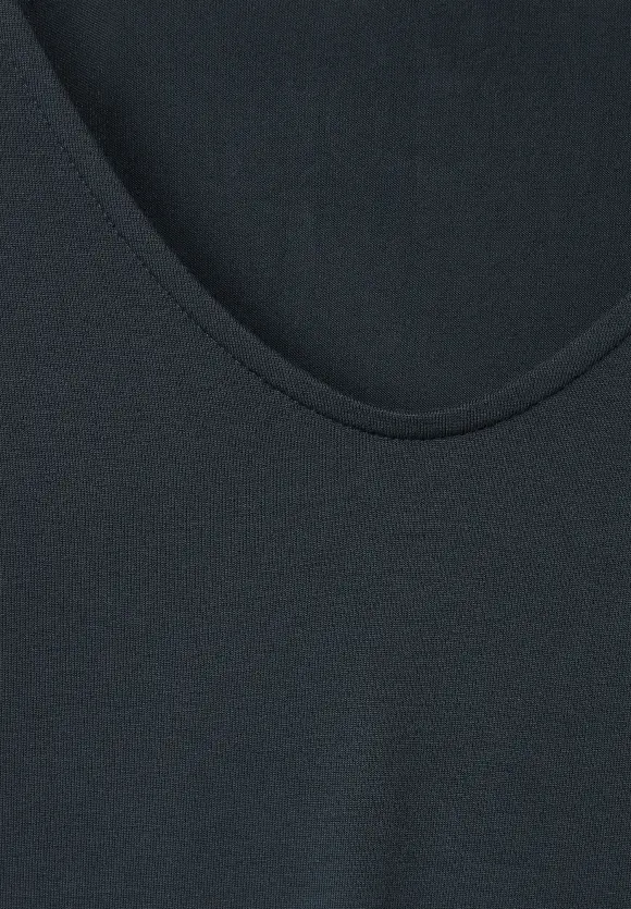 Street One Unifarbenes Jerseykleid