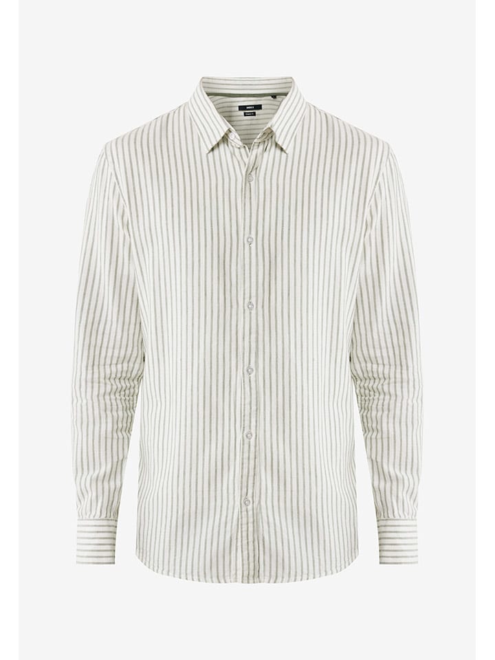 Mexx Hemd in Creme/ Khaki günstig kaufen