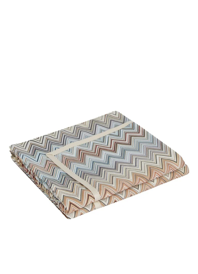 Puf Missoni Kew cu imprimeu în zigzag