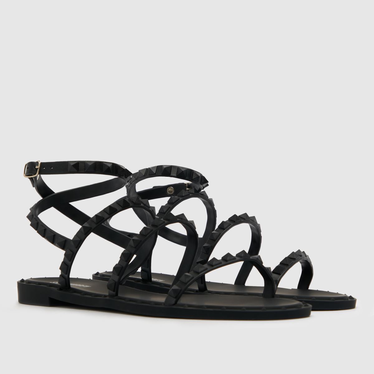 Cestovní sandály Steve Madden v černé barvě