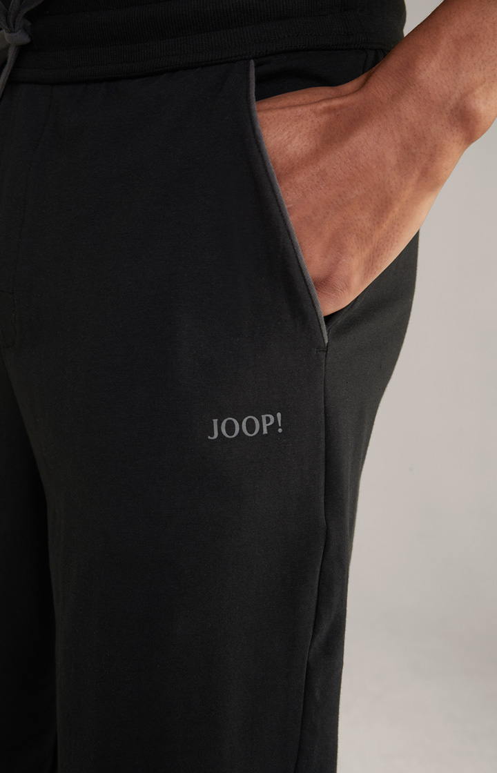 Loungewear Hose in Schwarz