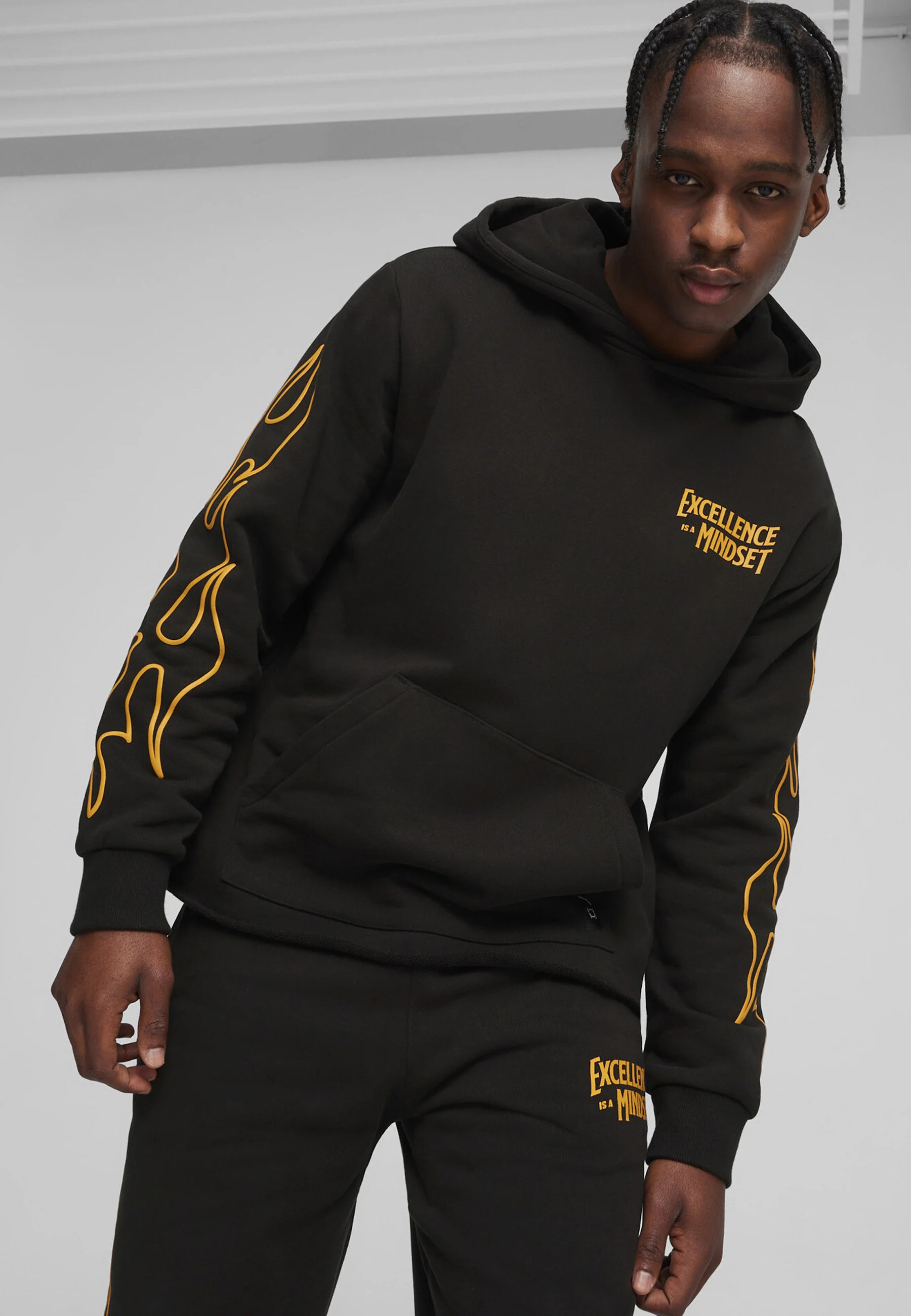 Puma CAUTION - Sudadera con capucha