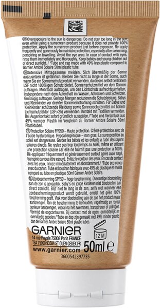 Garnier Ambre Solaire Anti-Age Super UV Sonnenschutz-Creme LSF 50 Sonnencreme