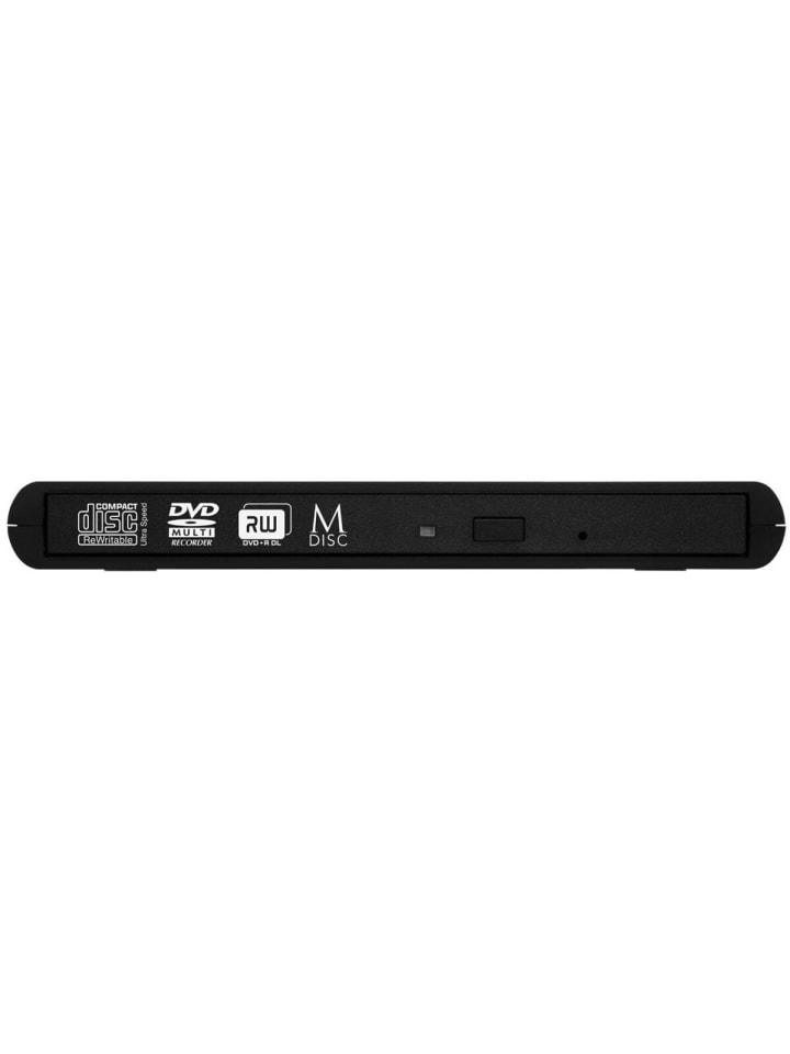 COFI 1453 Externer DVD-Brenner USB 2.0 – Kompakt, leicht & mobil einsetzbar in Schwarz günstig kaufen onesize