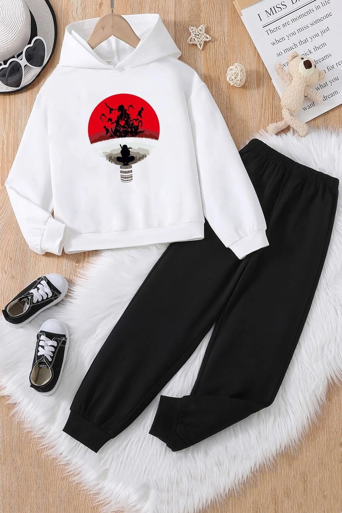 uyguntarz  Itachi Uchiha-Trainingsanzug-Set für Kinder