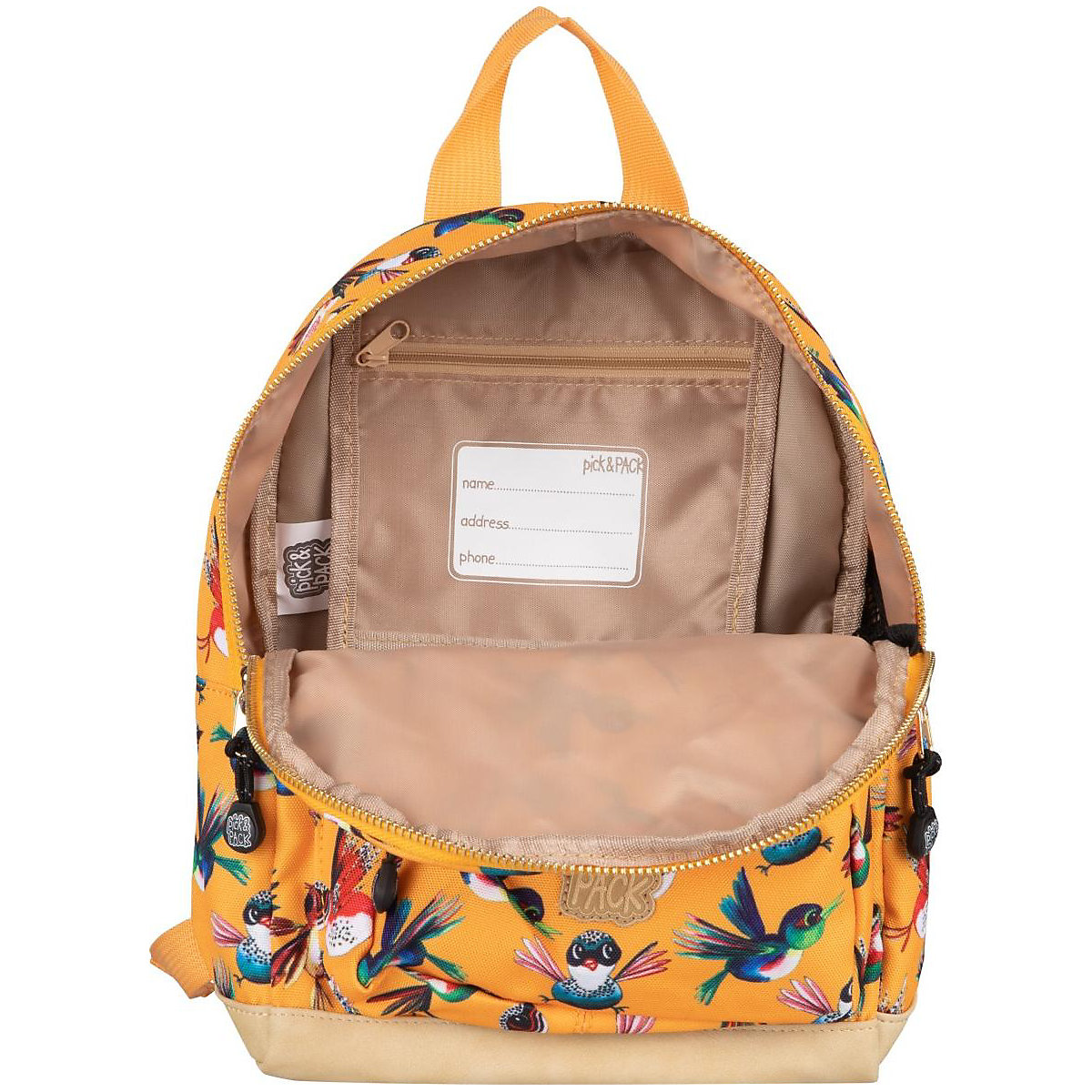 Kinderrucksack S Birds Citrus