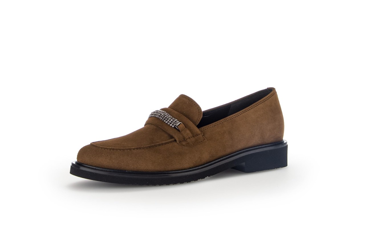 GABOR Sportliche Slipper braun