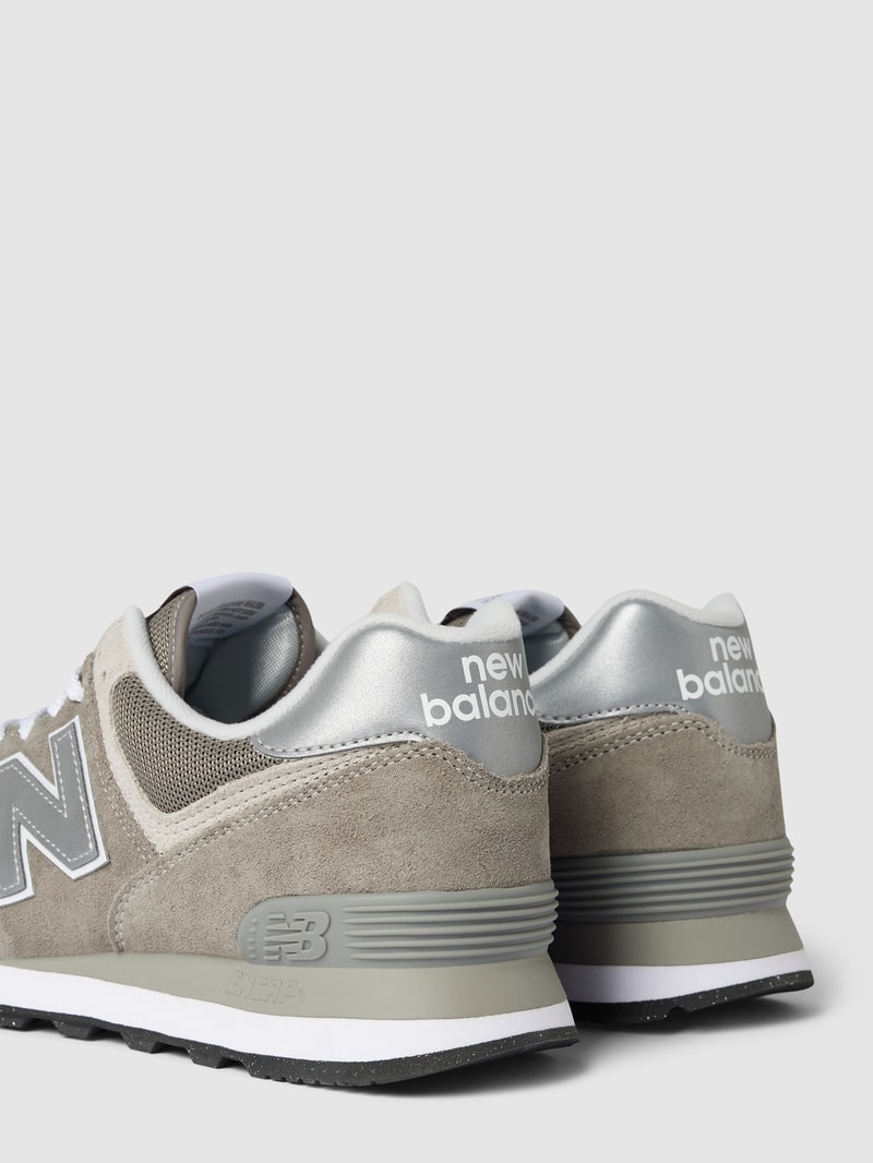 Sneaker mit Colour-Blocking-Design in mittelgrau