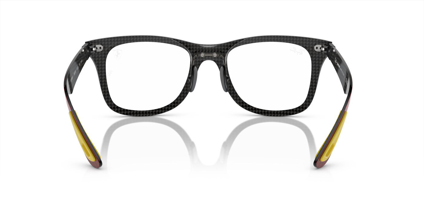 WAYFARER HYPERCARBON 499P SCUDERIA FERRARI - Roșu închis mat, transparent/gri