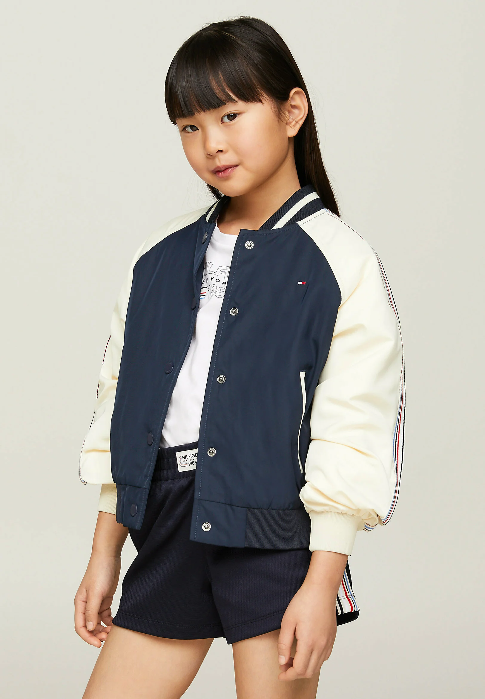 Tommy Hilfiger COLECCIÓN UNIVERSITARIA LOGO POSTERIOR - Chaqueta bomber