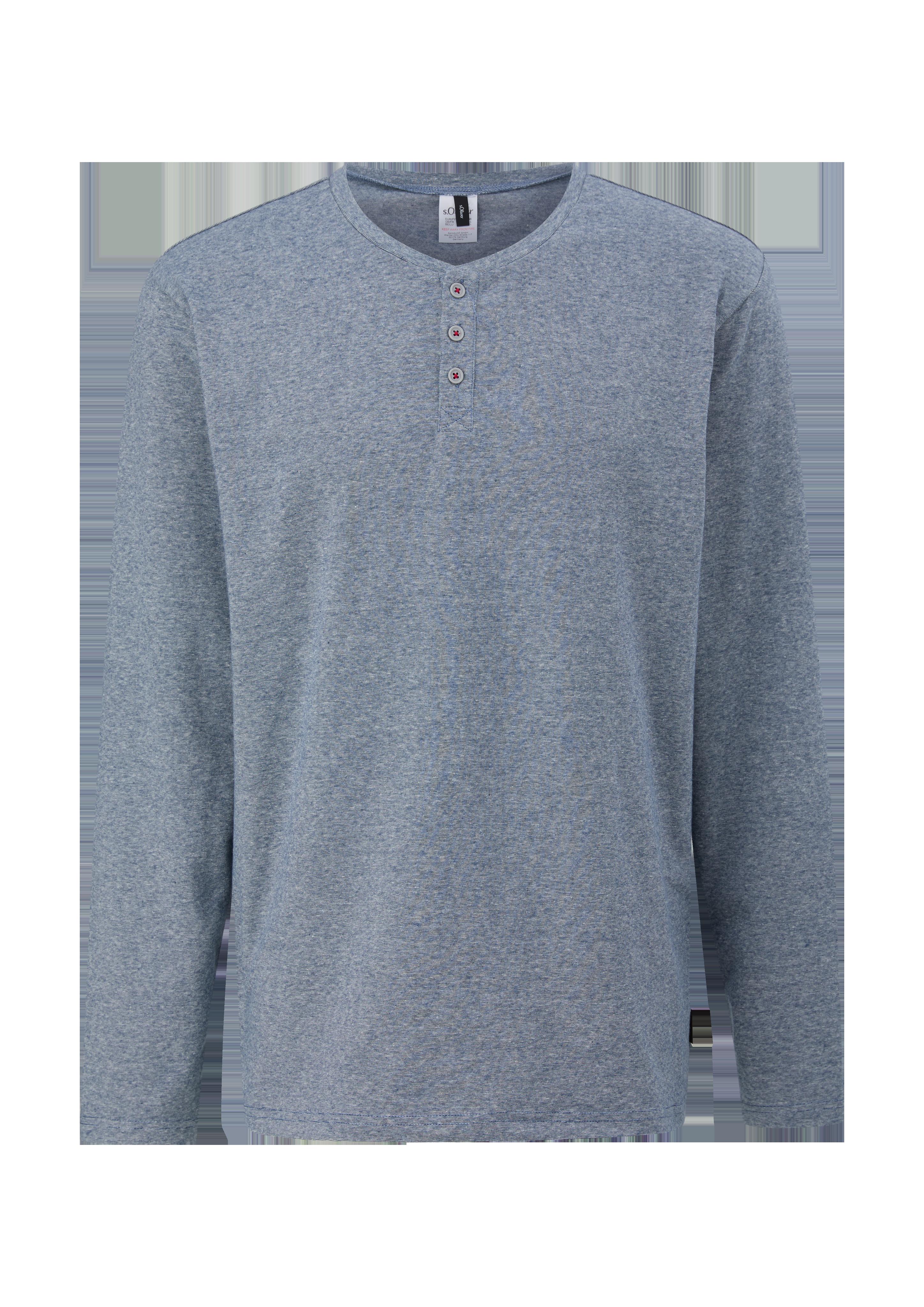 Meliertes Langarmshirt  6007556-56W1