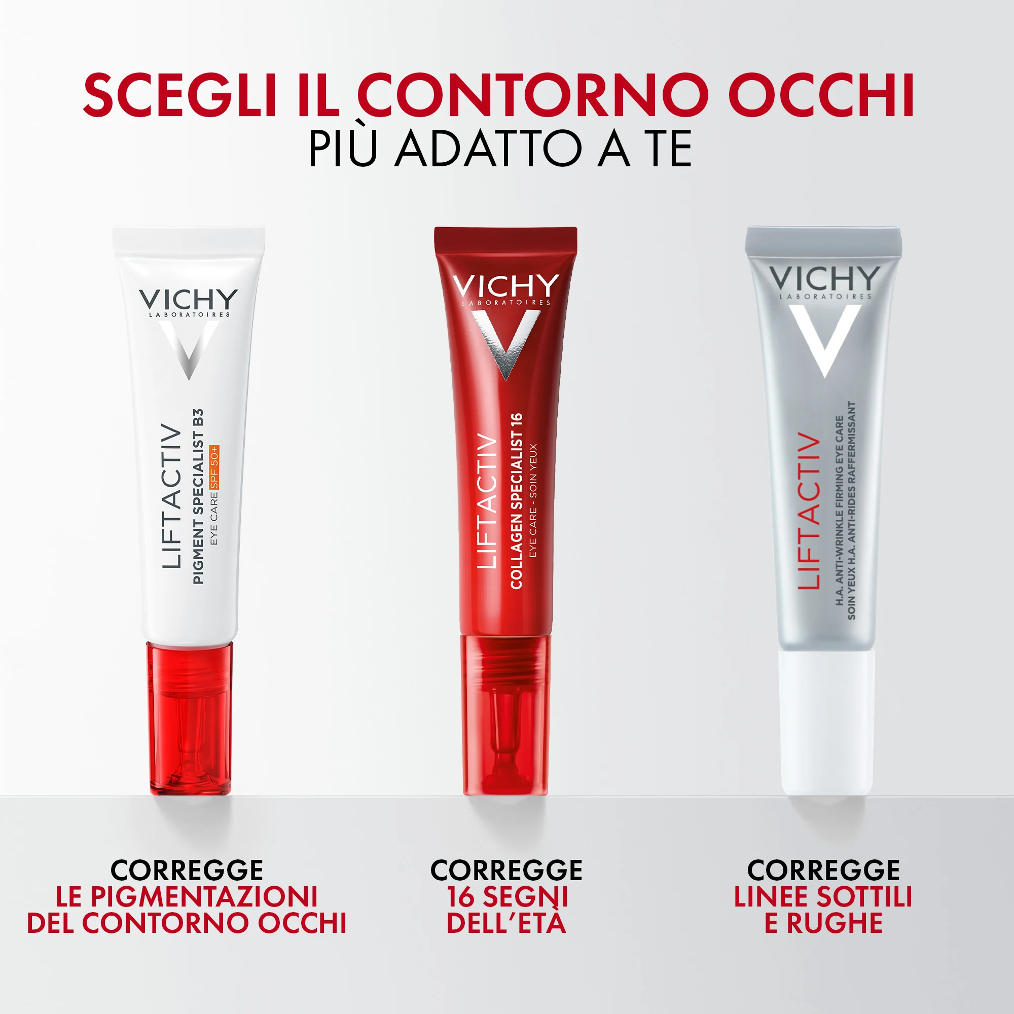 Liftactiv Liftactiv Pigment Specialist B3 Contur de ochi cu SPF 50+ - Contur de ochi antirid, Cremă de protecție solară pentru față cu protecție ridicată.