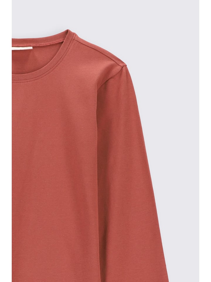 Coccodrillo T-Shirt mit langen Ärmeln in braun günstig kaufen