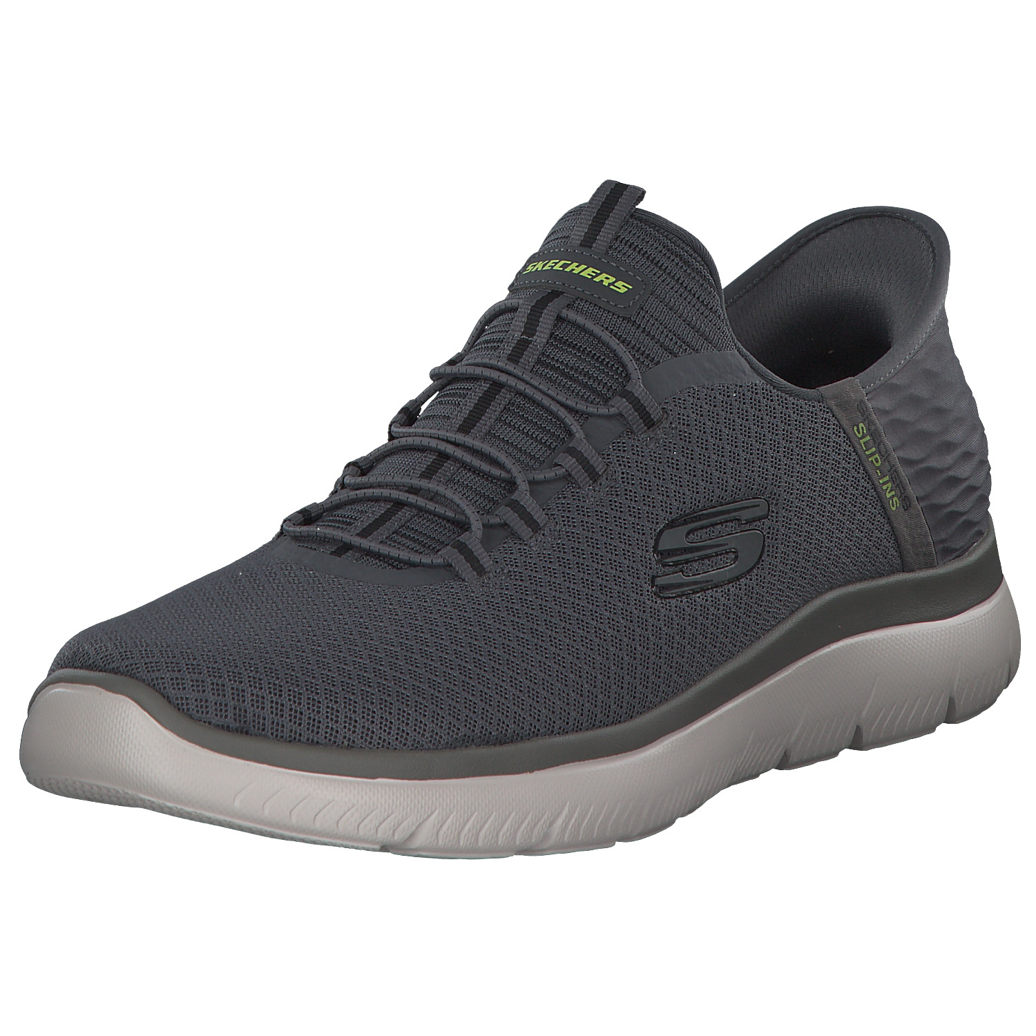 Skechers 232457, Slip-On-Sneaker, Herren, Grau