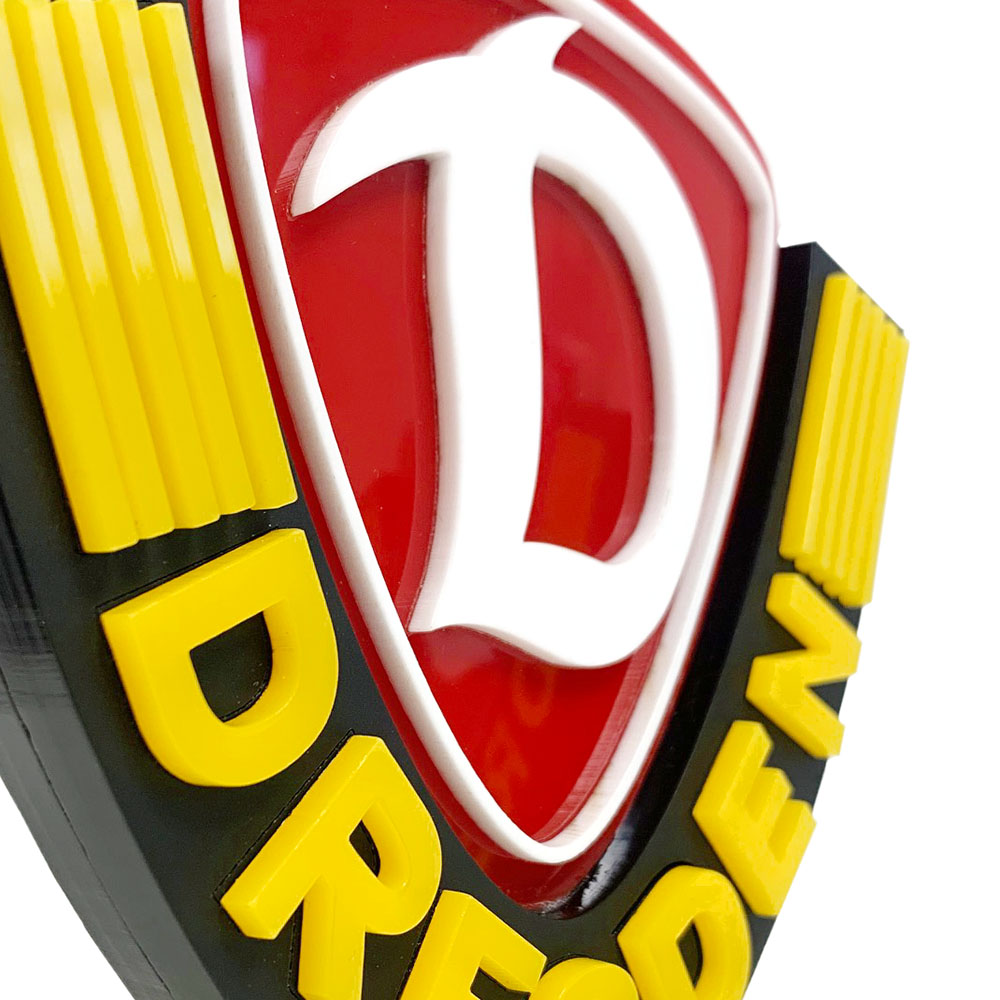 Aufsteller DYNAMO Wappen 3D