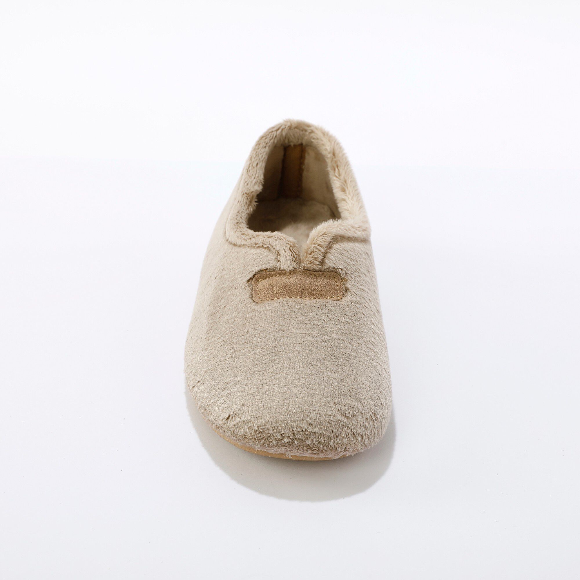 Chaussons moelleux en fausse fourrure