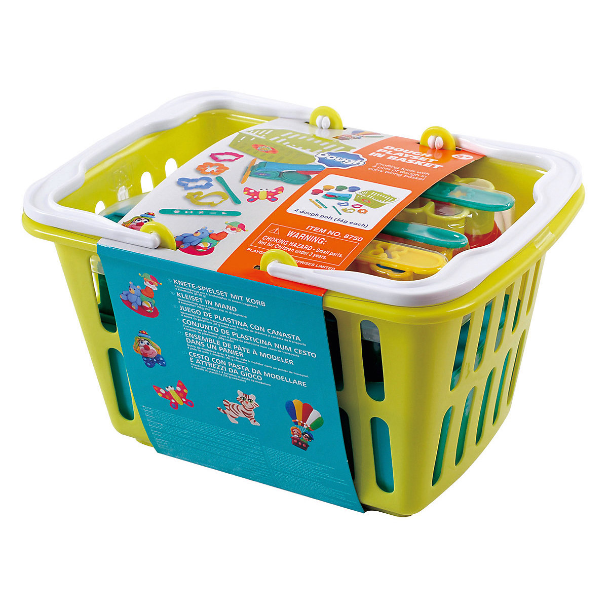 Dough Playset in Basket