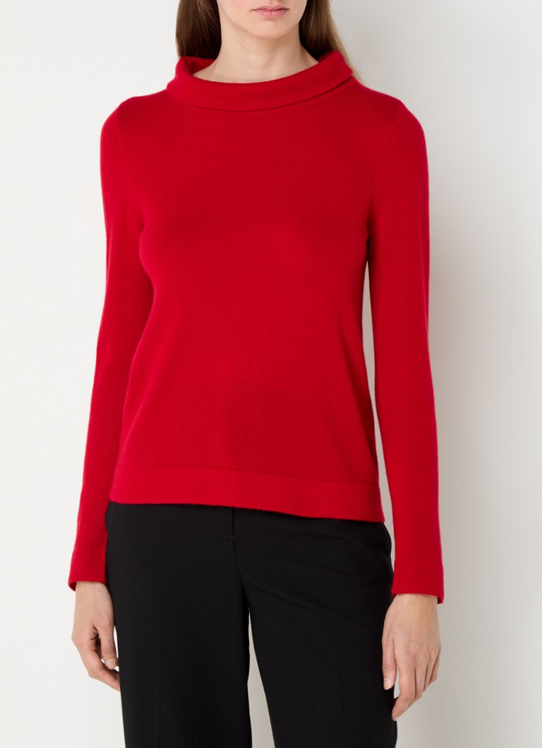 Hobbs Audrey Feinstrickpullover aus Kaschmirmischung mit Stehkragen