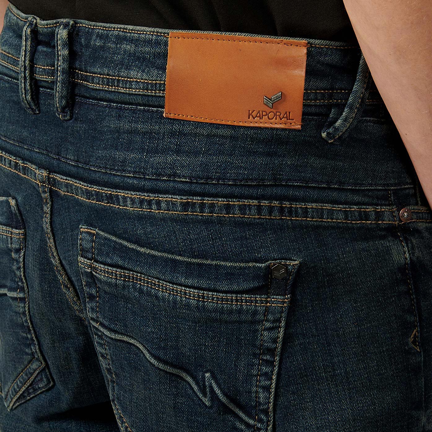 TOBY   Jean bleu straight Homme