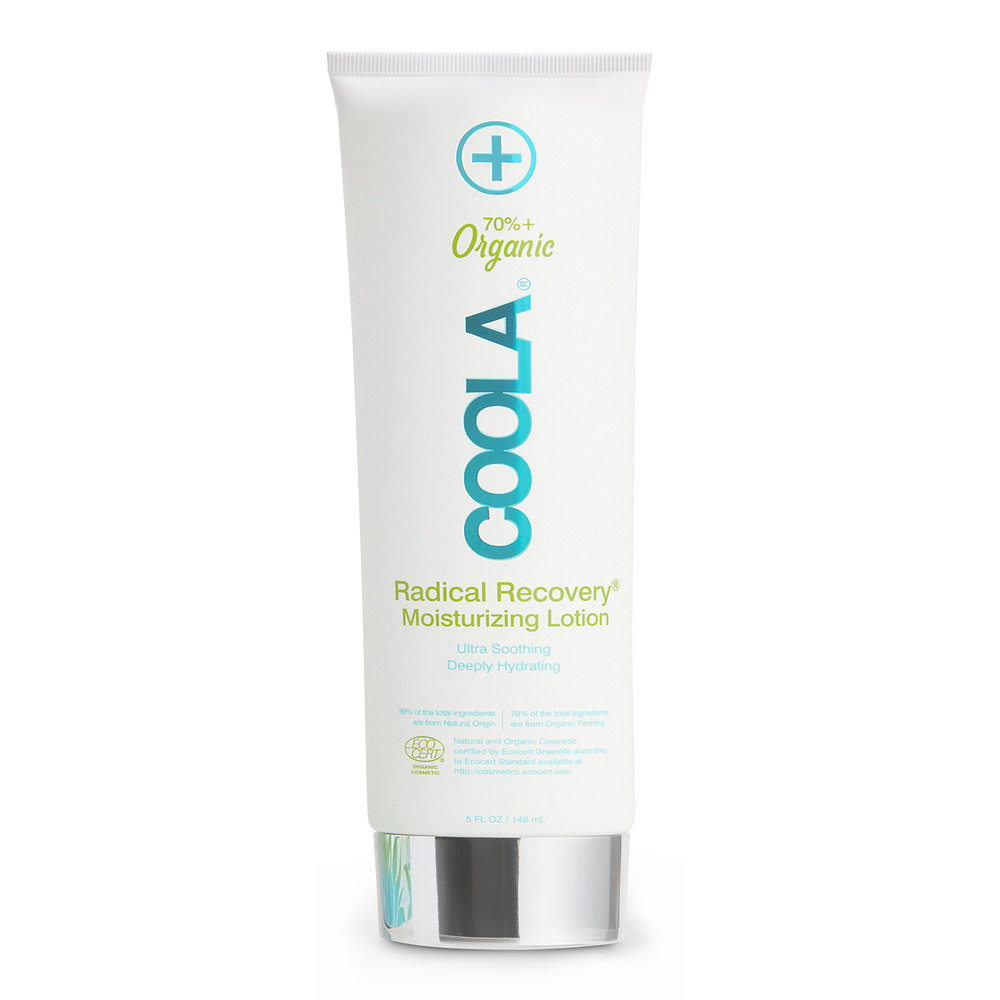 Coola Lait Hydratant Après-Soleil Aloe Vera et Romarin Bio Composé de 99% d'ingrédients d'origine naturelle