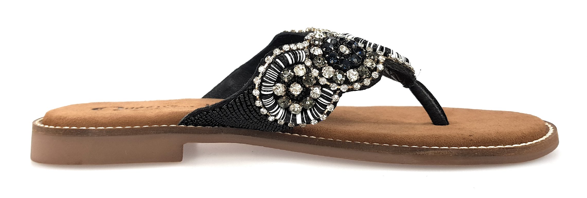 Queens IF-7209 Schwarz Black Multi