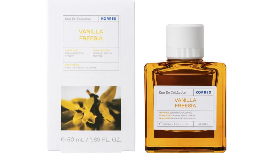 KORRES Vanilla Freesia Eau de Toilette 50 ml