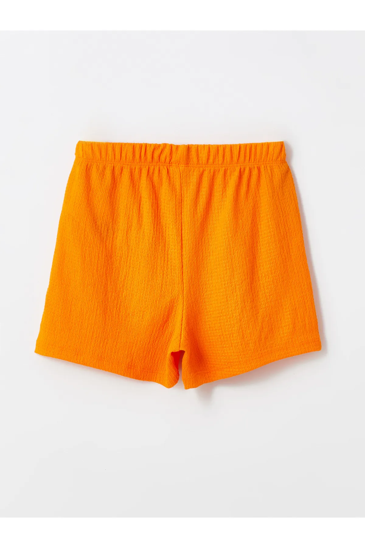 LC Waikiki  Bedrucktes Kurzarm-T-Shirt und Shorts für Mädchen mit Rundhalsausschnitt