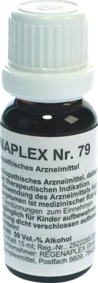 REGENAPLEX Nr.79 Tropfen zum Einnehmen  15 ml  Tropfen zum Einnehmen