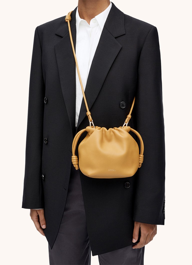 LOEWE Flamenco Mini sajūga soma no jēra ādas