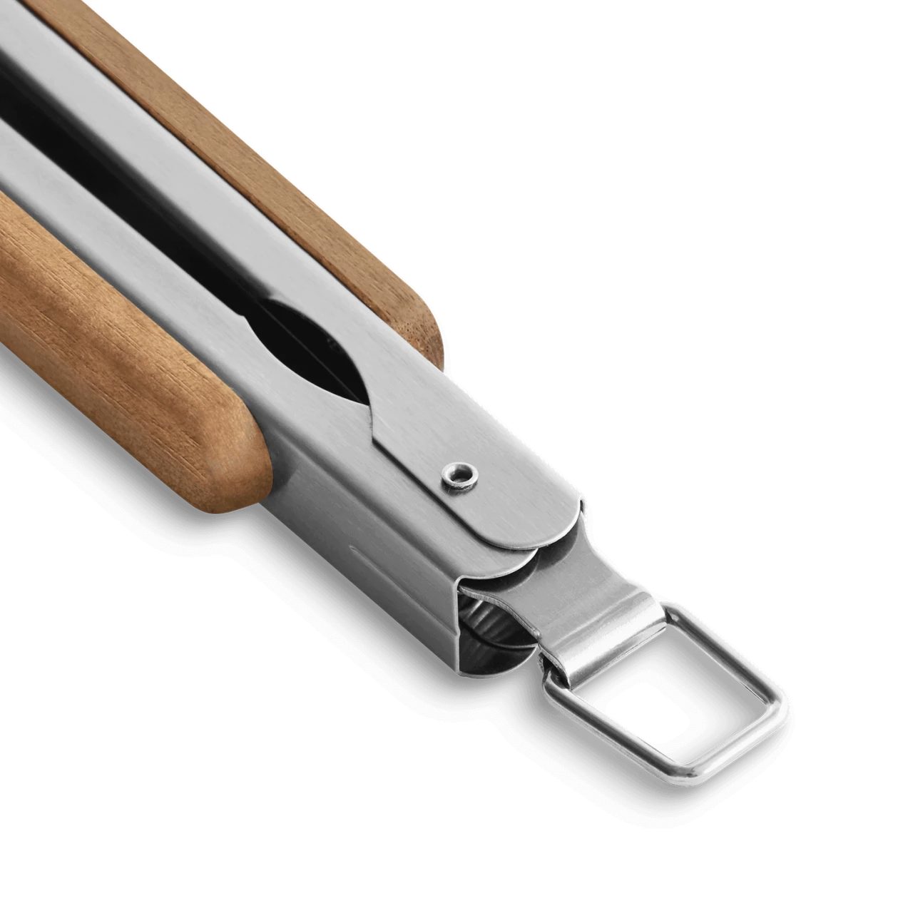 BURNHARD Grillbesteck-Set, (4 tlg), Grillzange, Grillwender, Grillgabel, Grillbürste