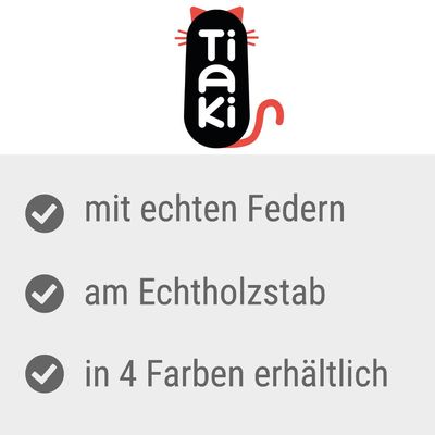 TIAKI Katzenangel Federfisch
