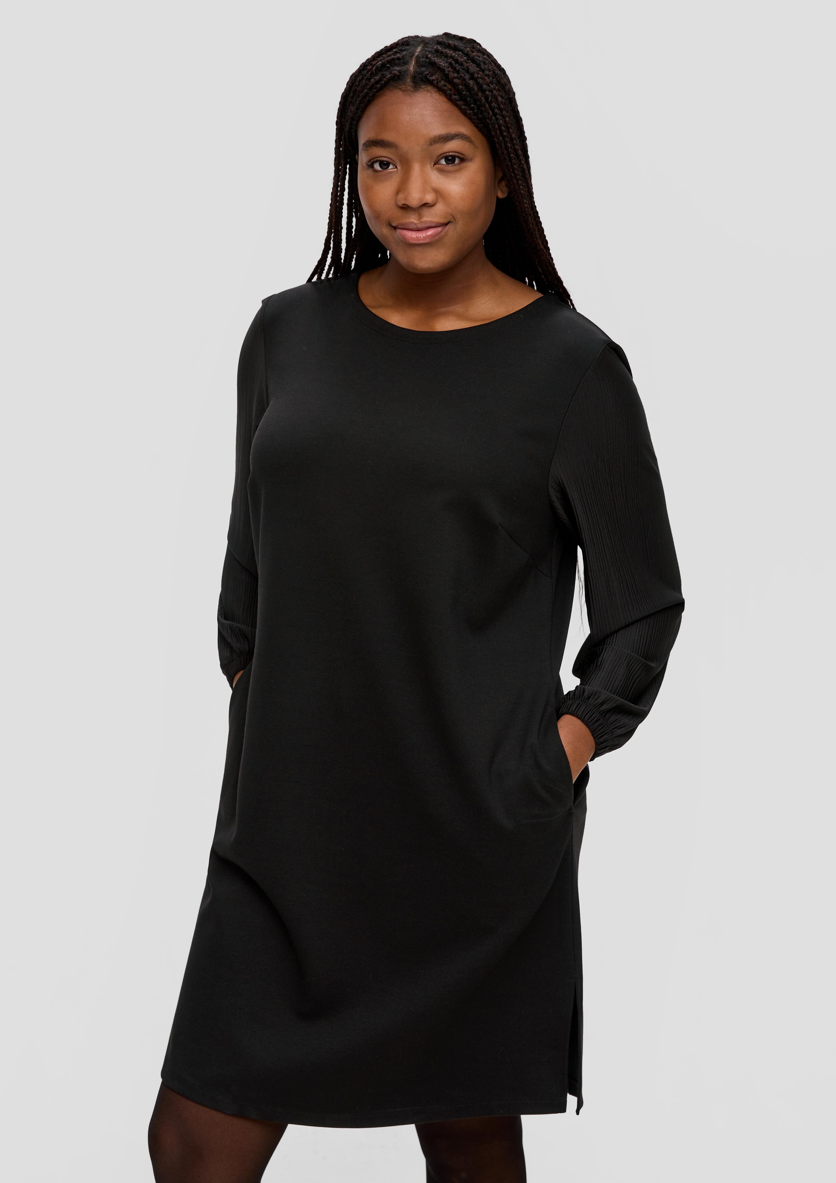 Kleid mit Plisseeärmeln  2138921-9999