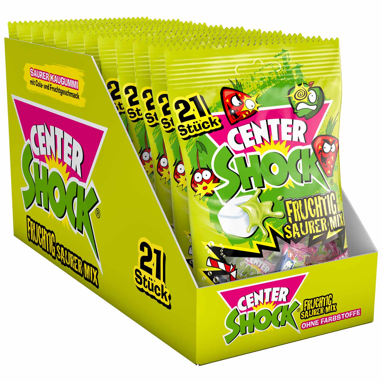 Center Shock Fruchtig Sauer Mix 21er