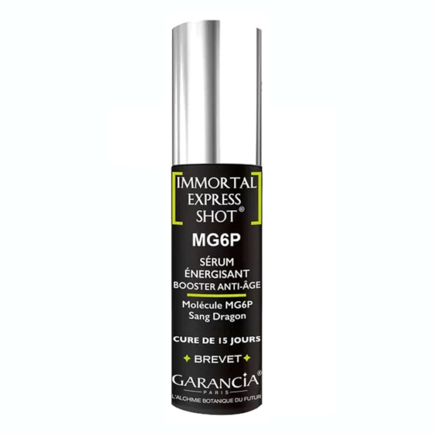 Garancia Immortal Express Shot MG6P Sérum Énergisant Booster Anti-Âge