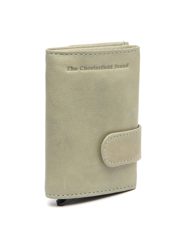 The Chesterfield Brand Iriona Geldbörse RFID Schutz Leder 7.5 cm in ocean blue günstig kaufen onesize