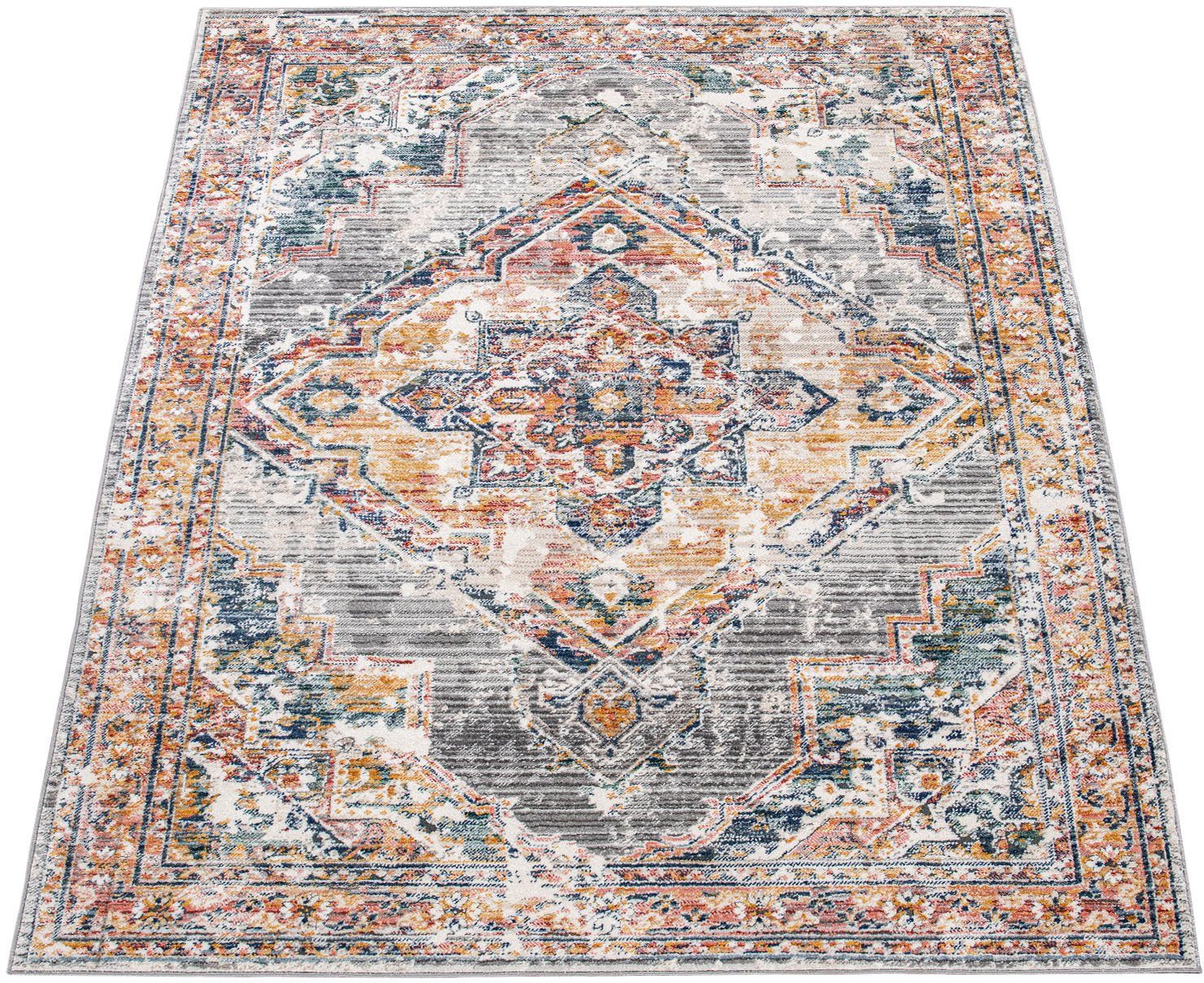 Teppich Herbete 735, Paco Home, rechteckig, Höhe: 8 mm, Kurzflor, Orient-Optik, Vintage Design, Wohnzimmer