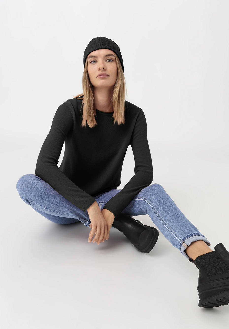 FTC X HESSNATUR Pullover aus reinem Kaschmir