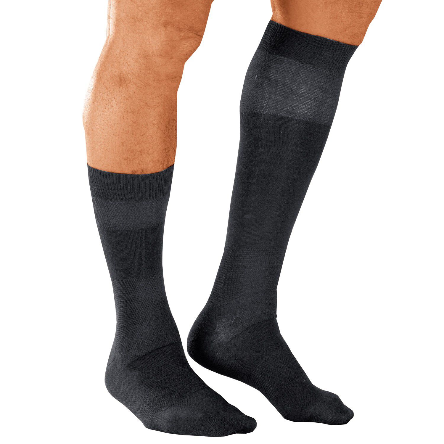 Mi-chaussettes laine effet massant