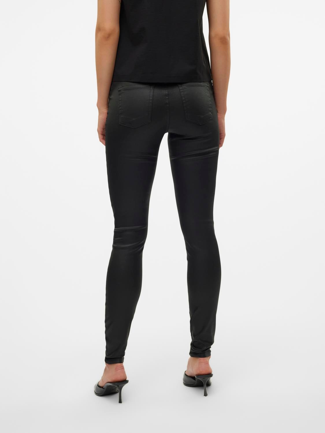 VMFLASH Mid Rise Skinny Fit Jeans