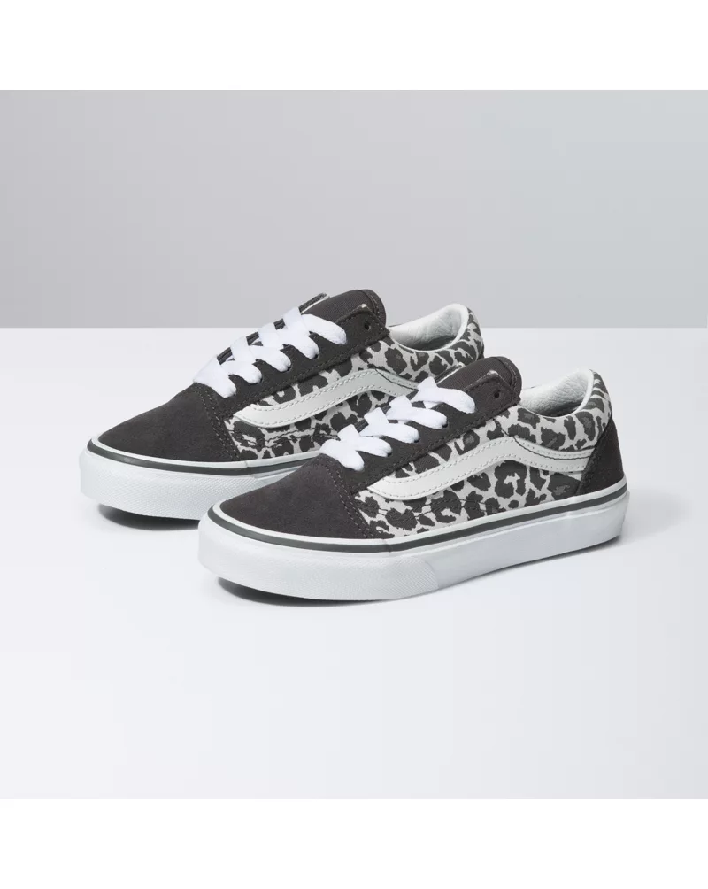 Kids Snow Leopard Old Skool Shoe