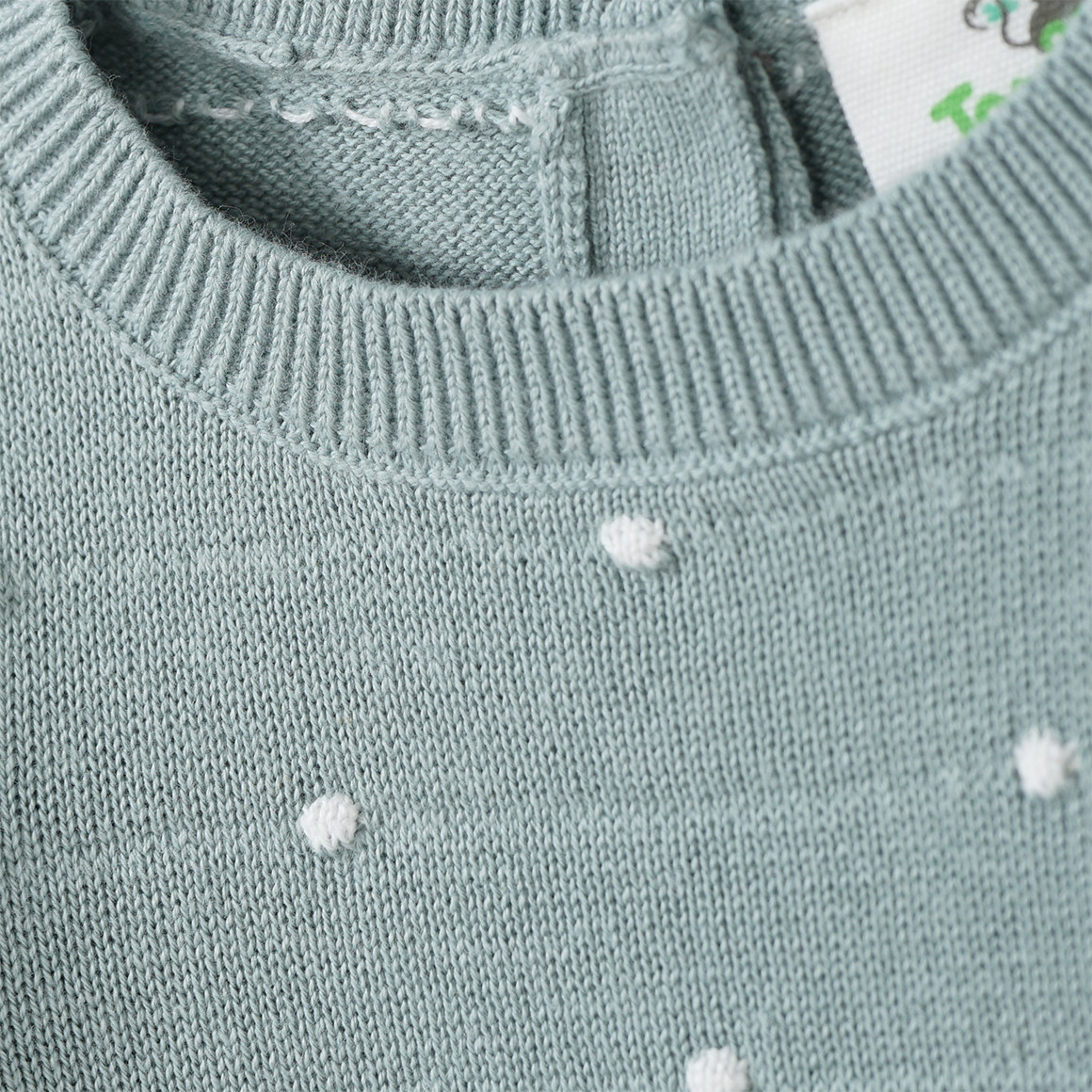 Newborn Strickpullover mit Punkte-Allover