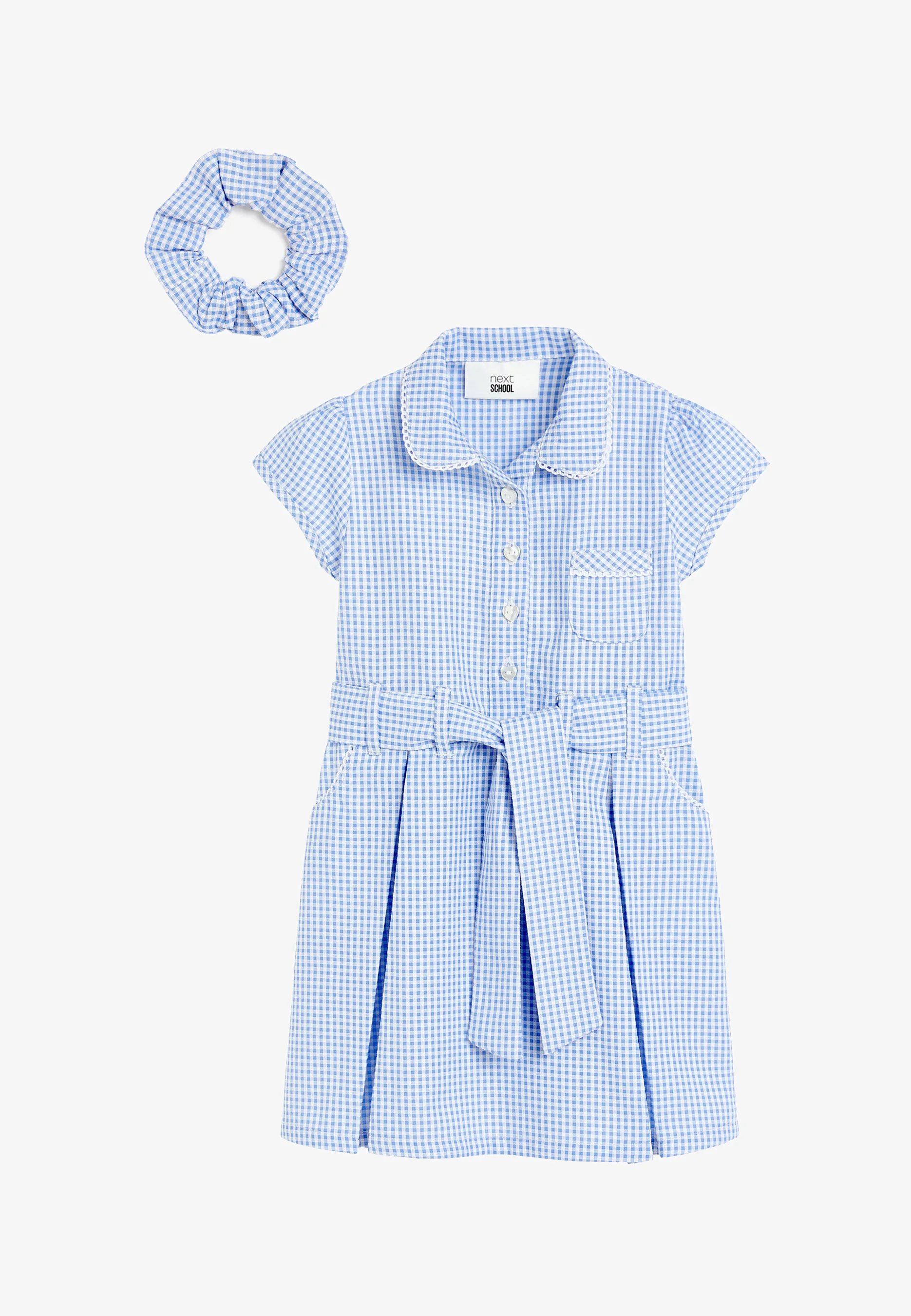 Siguiente LAZO DE VICHETAS CON COLLAR - Vestido de verano