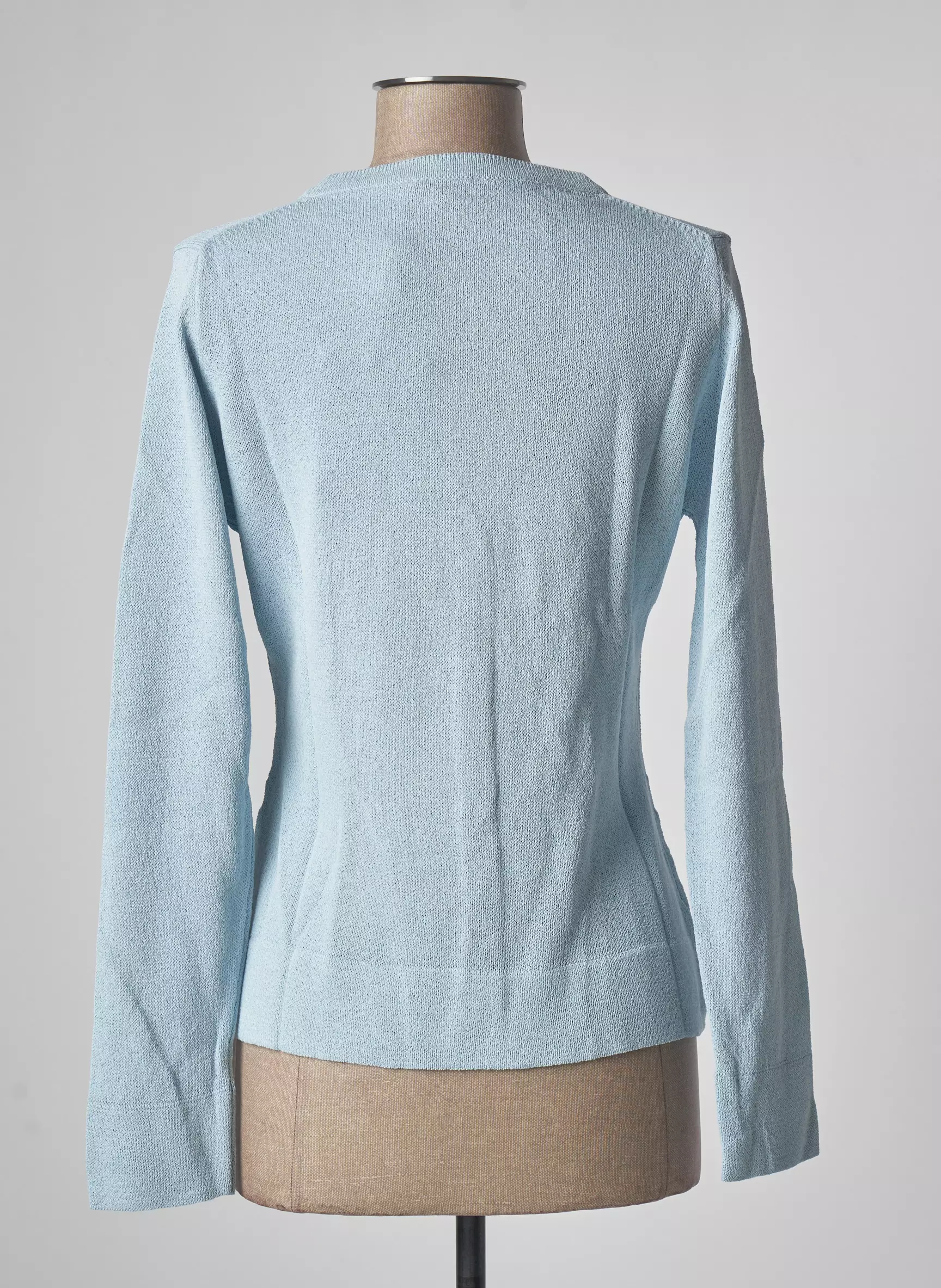 Stefan Green Cardigans Femme couleur bleu
