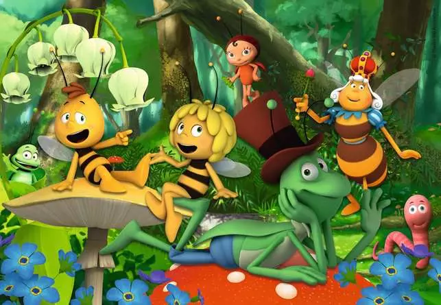 Kinderpuzzle ab 4 Jahren - Die kleine Biene Maja - 24 Teile