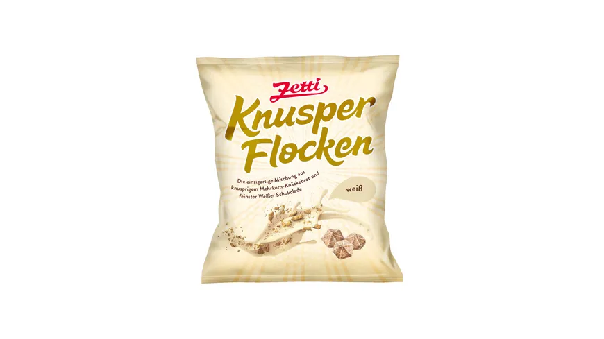 Zetti Knusperflocken Weiße Schokolade 120 g